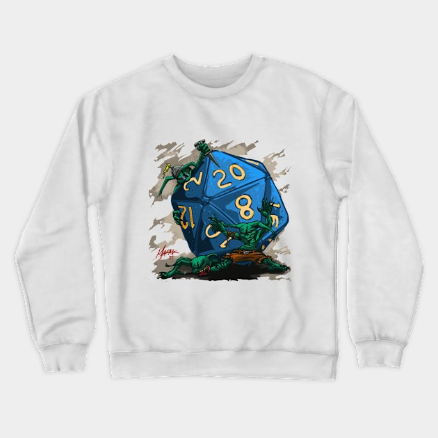 Dice Goblins Crewneck Sweatshirt by Battleaxes & Brimstone